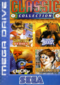Classic Collection PAL Sega Mega Drive PAL box art